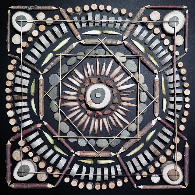 Mandala Mosaic Series : Utah Native Elements.