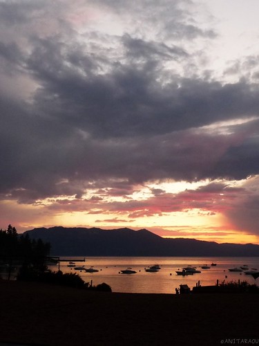 Sun and Clouds at Lake Tahoe