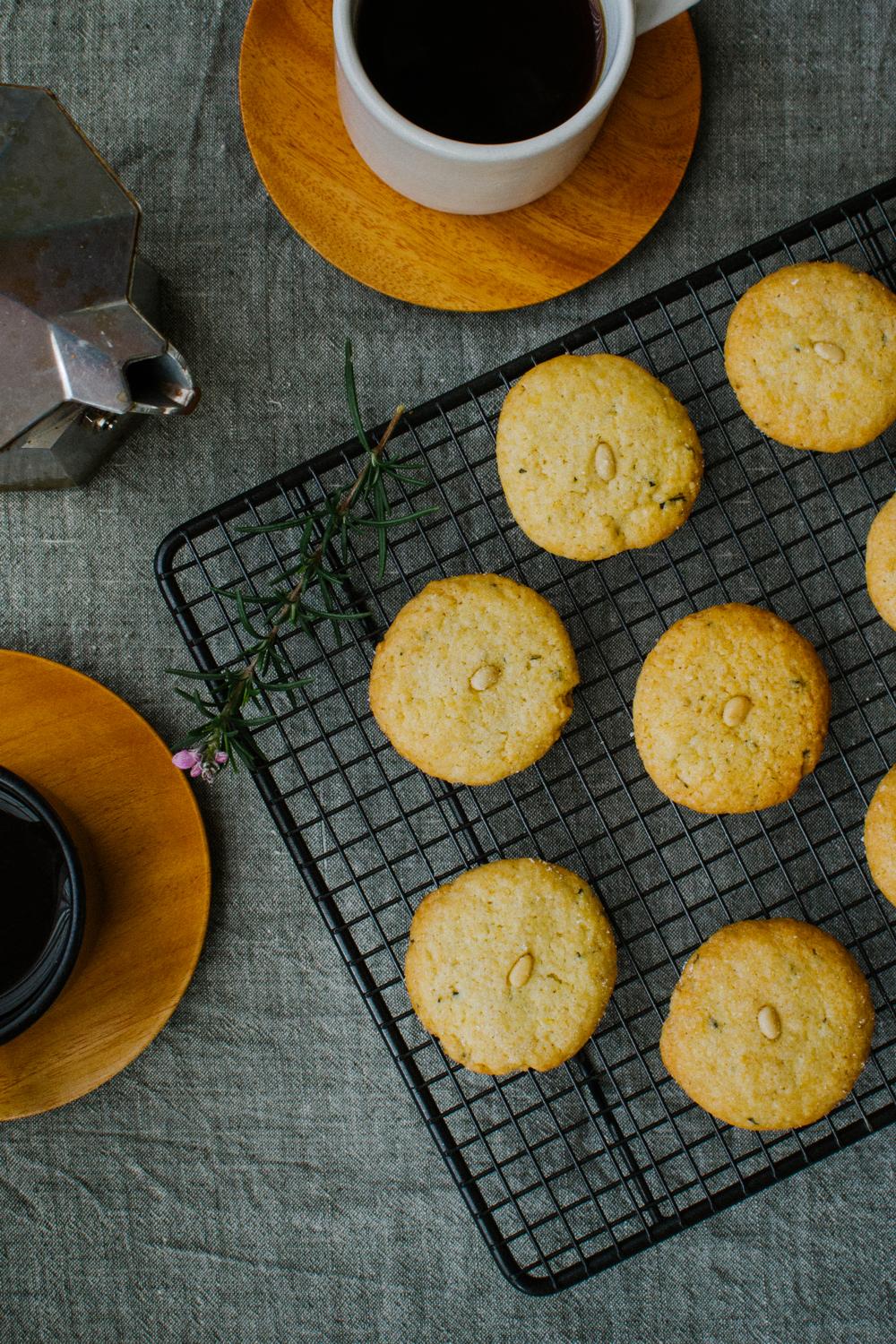 Pine Nut and Rosemary Cookies | Simple Provisions