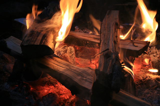 Our campfires can warm your heart and soul - Grayson Highlands State Park Virginia