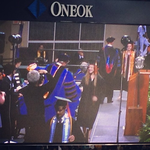 Alayne graduated from college! Proud of my baby sister!