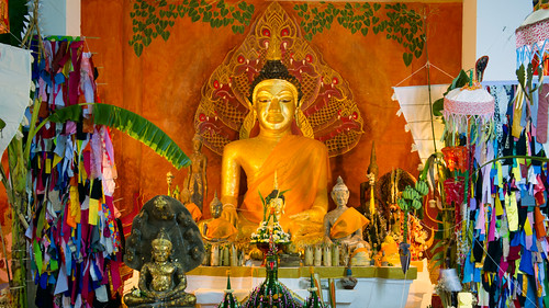 sky thailand temple nikon mural asia southeastasia buddha ghost culture banana loei phitakhon dansai d3s northeasternregion