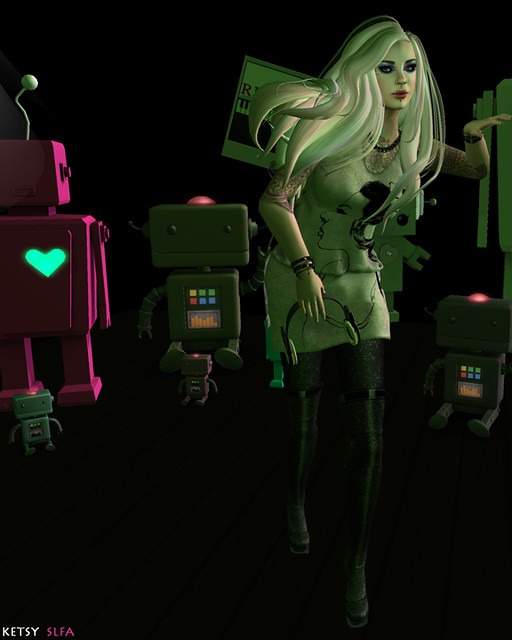 Technologic - New Post @ Second Life Fashion Addict