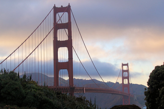 Golden Gate Fading Light