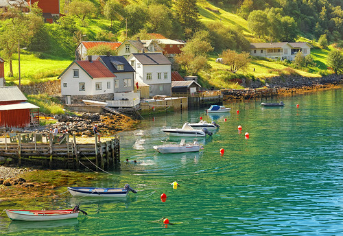 travel cruise trees summer vacation house mountain lake norway forest relax landscape boats hotel cabin village cottage lakeside resort fjord hillside scandinavia flam summerbreak dxoopticspro flaam nikefexpro canon6d