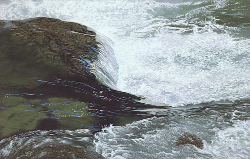 canada creek painting bc britishcolumbia 1990 waterscape frycreek