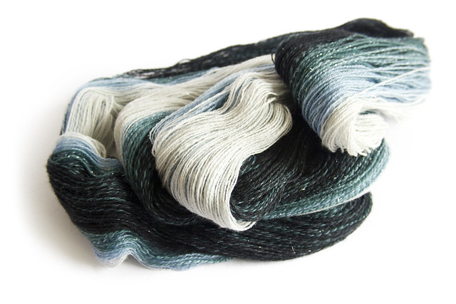 Stormborn handspun yarn