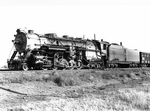 cbq 2104 class m4a 6327 burlington railroad baldwin steam locomotive train chz