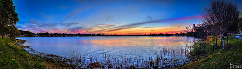 sunset reflection high colorful dynamic hdr lakeworth photomatix topazplugins