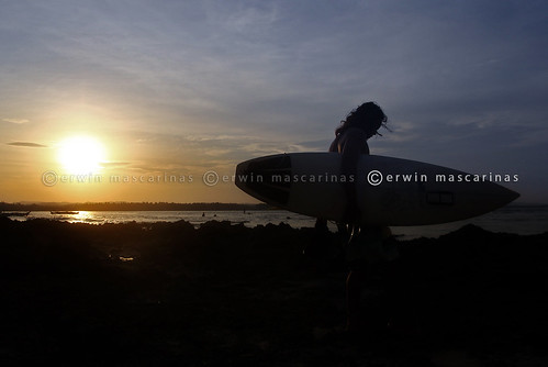 sunset surfer surfing surfboard cloud9 siargao caraga generalluna surigaodelnorte