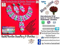 Kashif Kundan jewellery & Clutches manufactures Kundan real stone set   made by:Kashif  Mobile whatsaap viber IMO  +923002090060 +923088848955