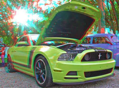 cars stereoscopic stereophoto anaglyph iowa carshow anaglyphs lemars redcyan 3dimages 3dphoto bobsdrivein 3dphotos 3dpictures stereopicture