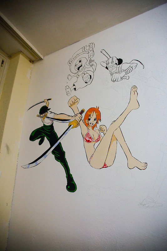 When Daddy Got Bored (One Piece Wall Art)