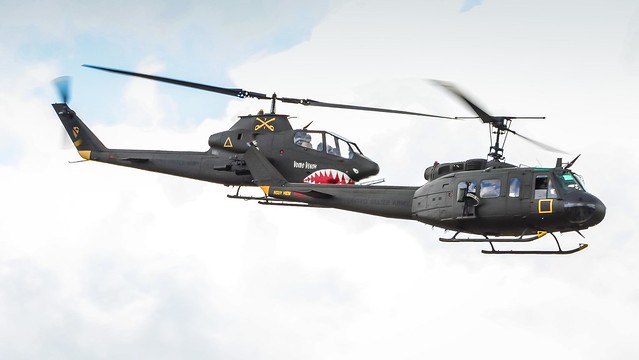 Olympic Flight Museum AH-1S COBRA / HH-1K Huey