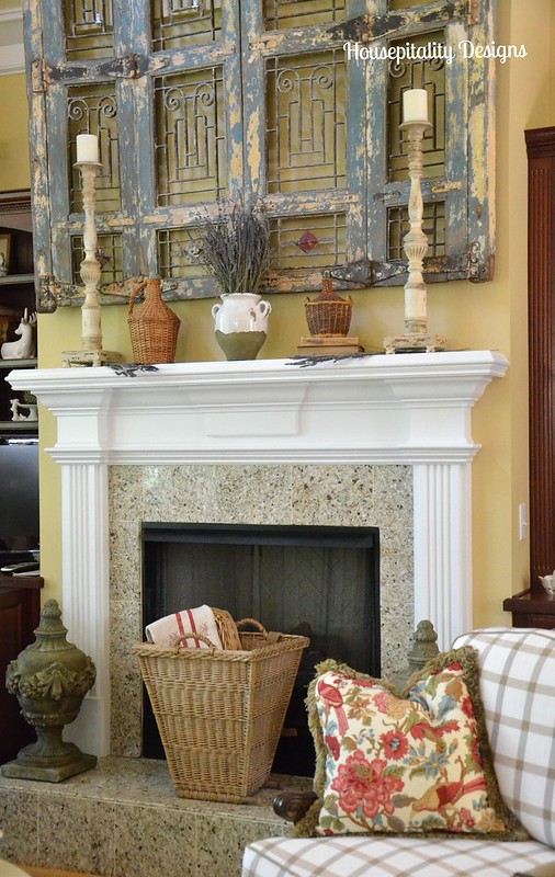 French Country Mantel
