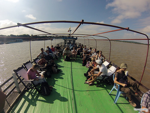 Ferry Mandalay-Mingun (Myanmar)