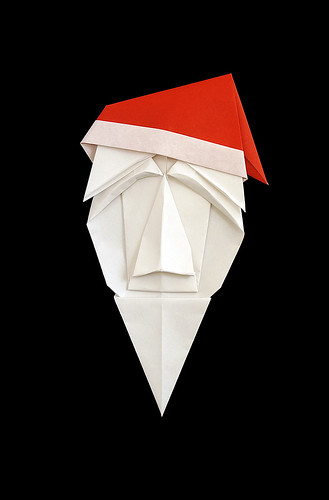 Origami Santa (designer?)