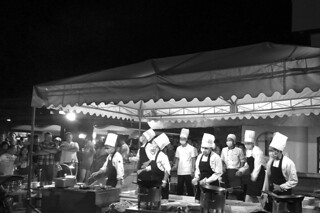 Boracay - Singing and Dancing chefs