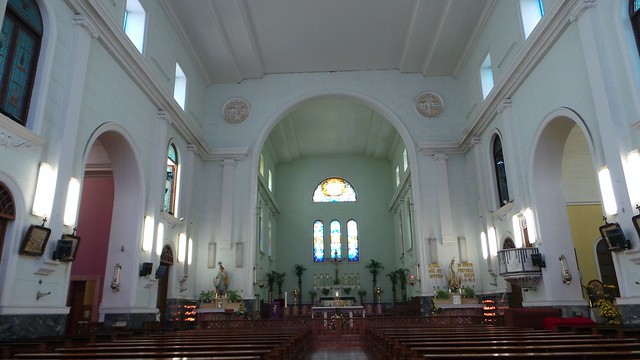 inside the Acauu cathedral