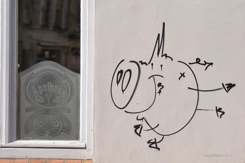 graffity wismar schwein löwenapotheke wismarctl