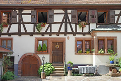 La vieille ville d-Oberbronn (Alsace) - Photo of Niedermodern
