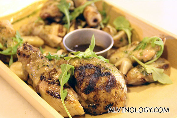 Grilled Herb Infused Chicken (serves 3) S$30