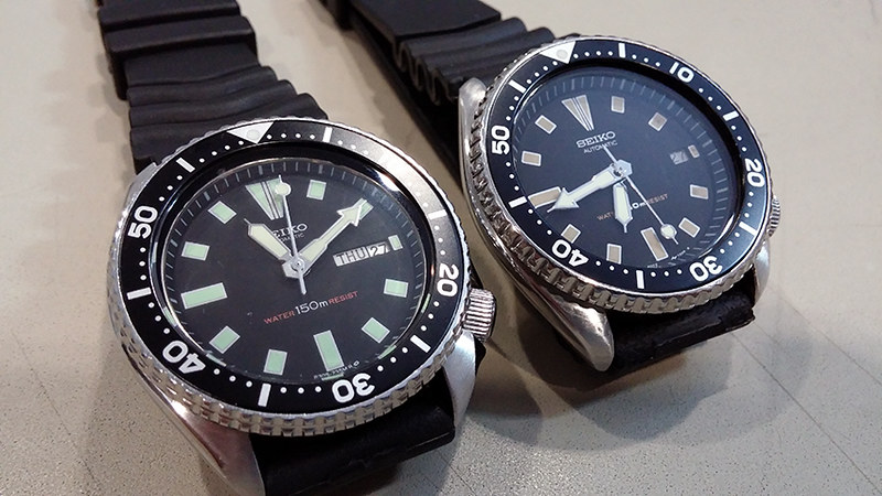 6309-7290 vs 7002-7000 | Seiko diver, Dive watches, Seiko