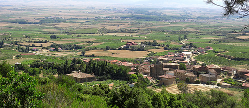 tourism spain view villages panoramic larioja