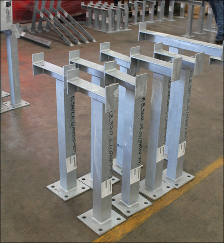 282 Instrument Supports Designed for a Six-Drum Coker Unit