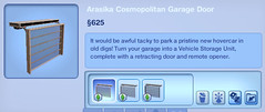Arasika Cosmopolitan Garage Door