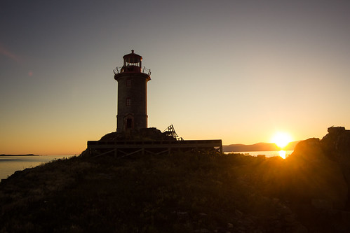 sunset lighthouse