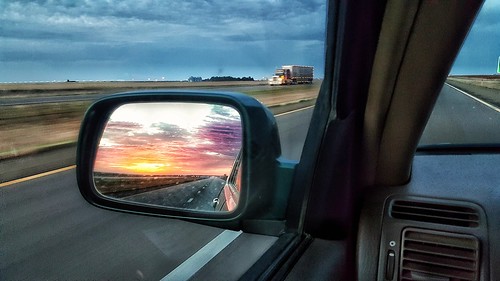 october 2016 samsung galaxy s6 project 365 project365 potd pictureoftheday kansas interstate i25 sunrise road truck