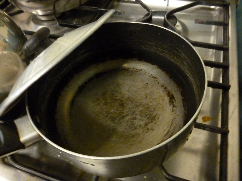 Step 1: Boil water in a pot