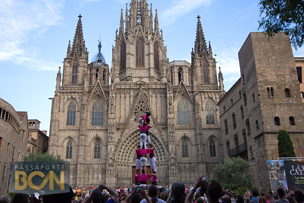 Castellers, Barcelona