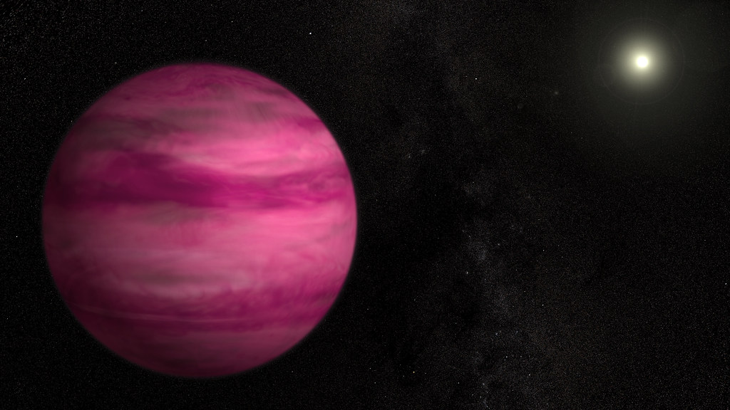 Newly Discovered Giant Pink Planet, NASA, August 2013