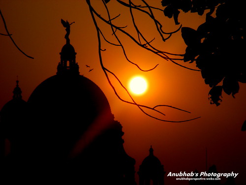 sunset india memorial victoria best incredible kolkata bengal calutta inida dey susent houtte anubhab