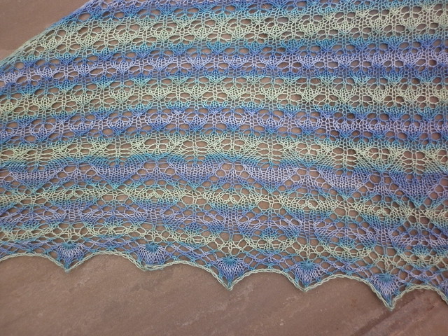 Leaf Evolution shawl