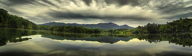 Lake Oolenoy Panorama HDRish