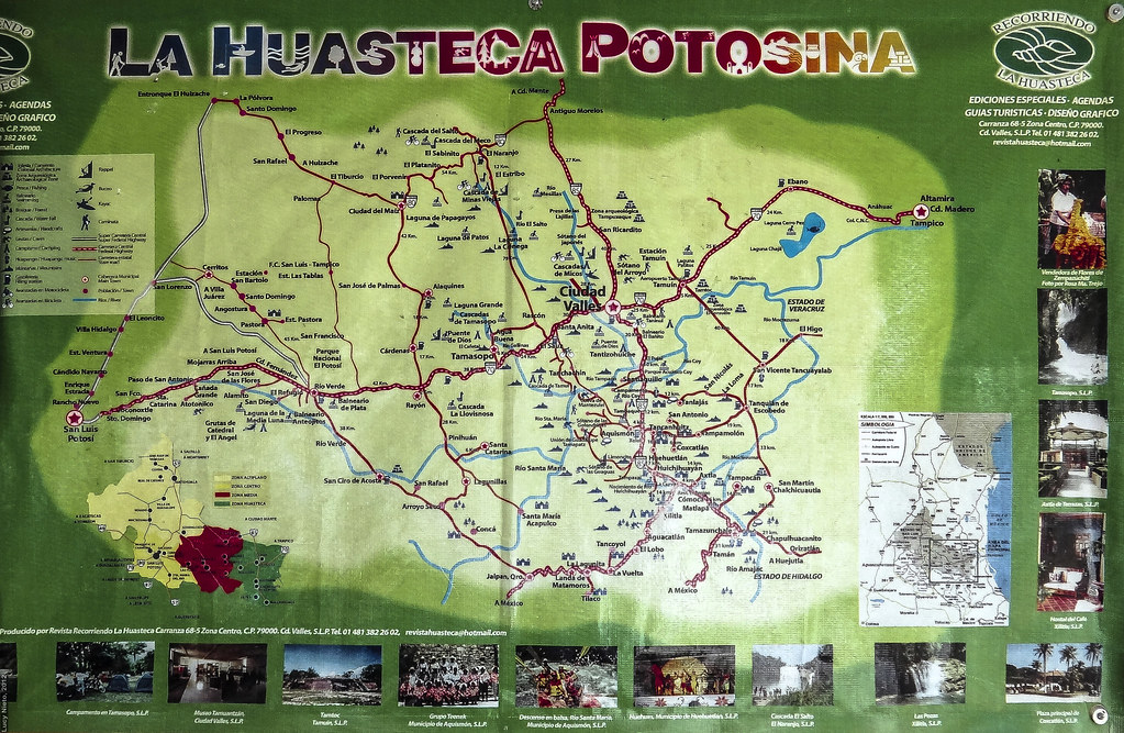 Mapa de la Huasteca Potosina - Tamazunchale SLP México 121006 180740 ...