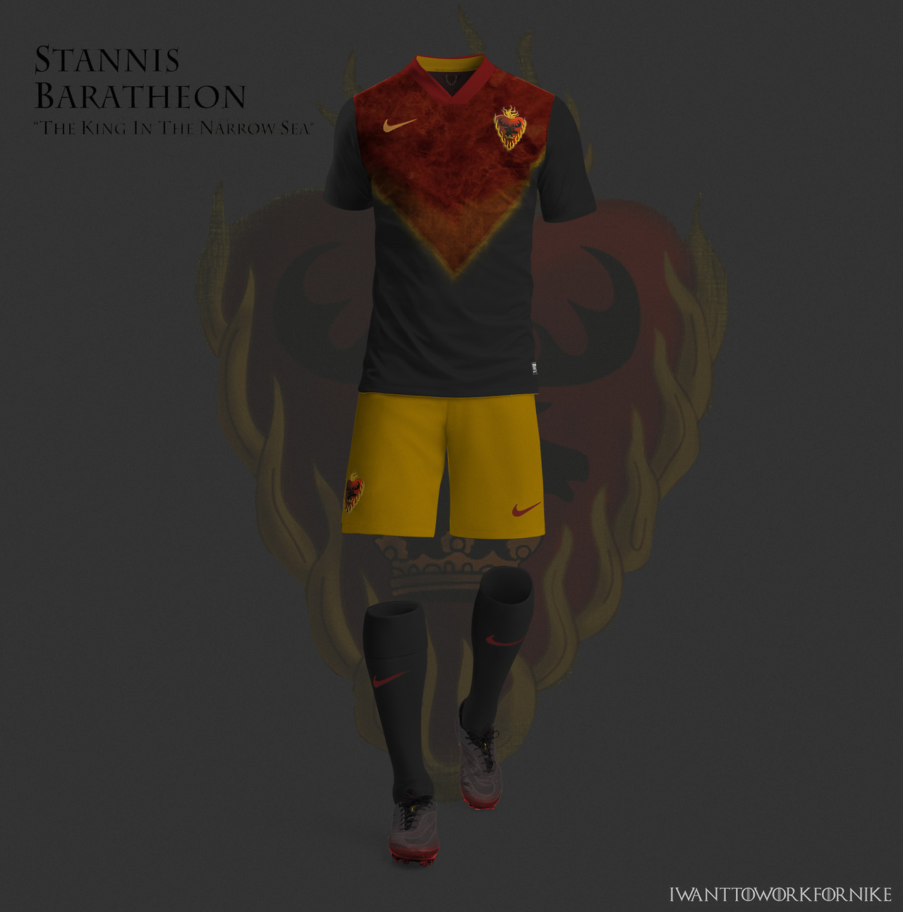 Soccer jerseys for Westeros