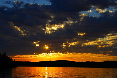 sunset summer ontario canada clouds ngc pelicanlake siouxlookout