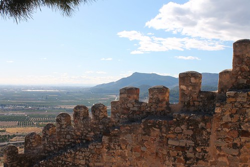 sky landscape spain fort fortress sagunto
