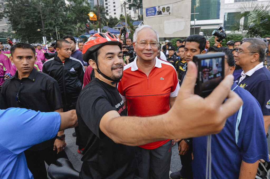 Selfie With Prime Minister Najib Razak