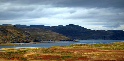 norway finnmark scenery fjord landscape tundra peterch51 colour colourful nilsplass