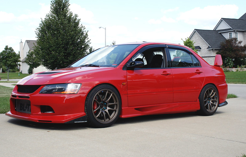 Work Emotion CR Kai Bronze 18x9.5 +22 - EvolutionM - Mitsubishi Lancer ...