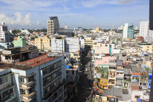 The Views on Saigon District 1, Vietnam