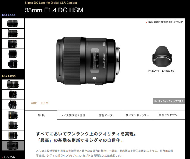 驚愕。SIGMA Artライン 35mm F1.4 DG HSMは伝説に成り得るレンズ！
