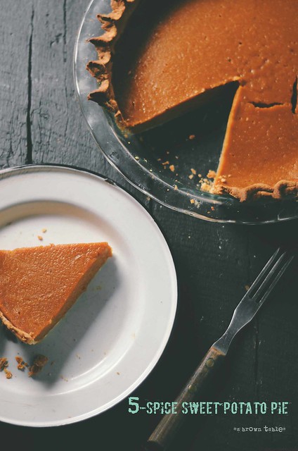 Chinese 5-Spice Sweet Potato Pie |A Brown Table