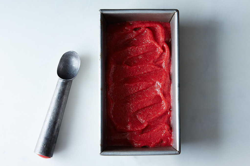 Strawberry Sorbet from Food52 