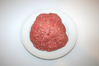 01 - Zutat Hackfleisch / Ingredient ground meat